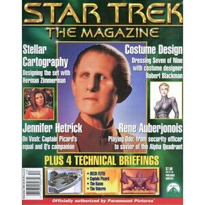 Star Trek The Magazine 1999 December Jennifer Hetrick Rene Auberjonois  C9